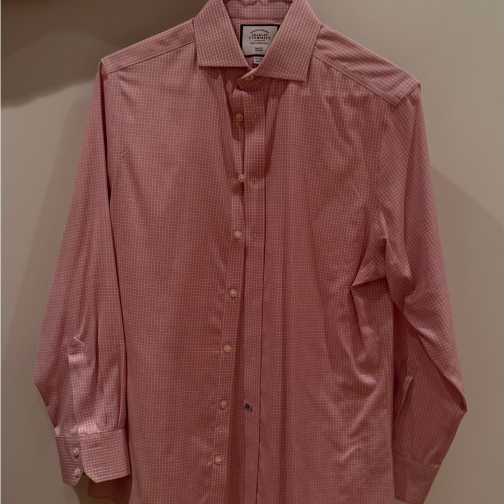 Charles Tyrwhitt Pink Dress Shirt